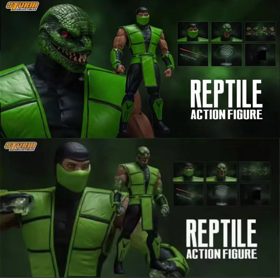 New Storm Toys 1/12 Reptile Lizard Man Soldier Model 6'' Action Figure In Stock Hot Sale