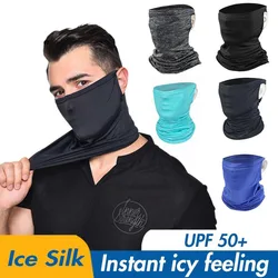 Eisse ide Nylon Halb gesichts maske mit Ohrloch schnell trocknender Helm Anti Staub/UV Bandana Schal Sport zum motorrad fischen fahren