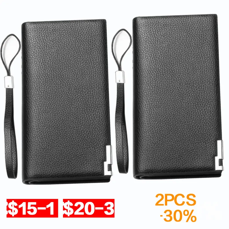 

Men handbag Gator Purse Man Bag for Man Mens Clutch Bags Men Long Wallet Phone Leather PU Solid Hasp Lnterior Compartment