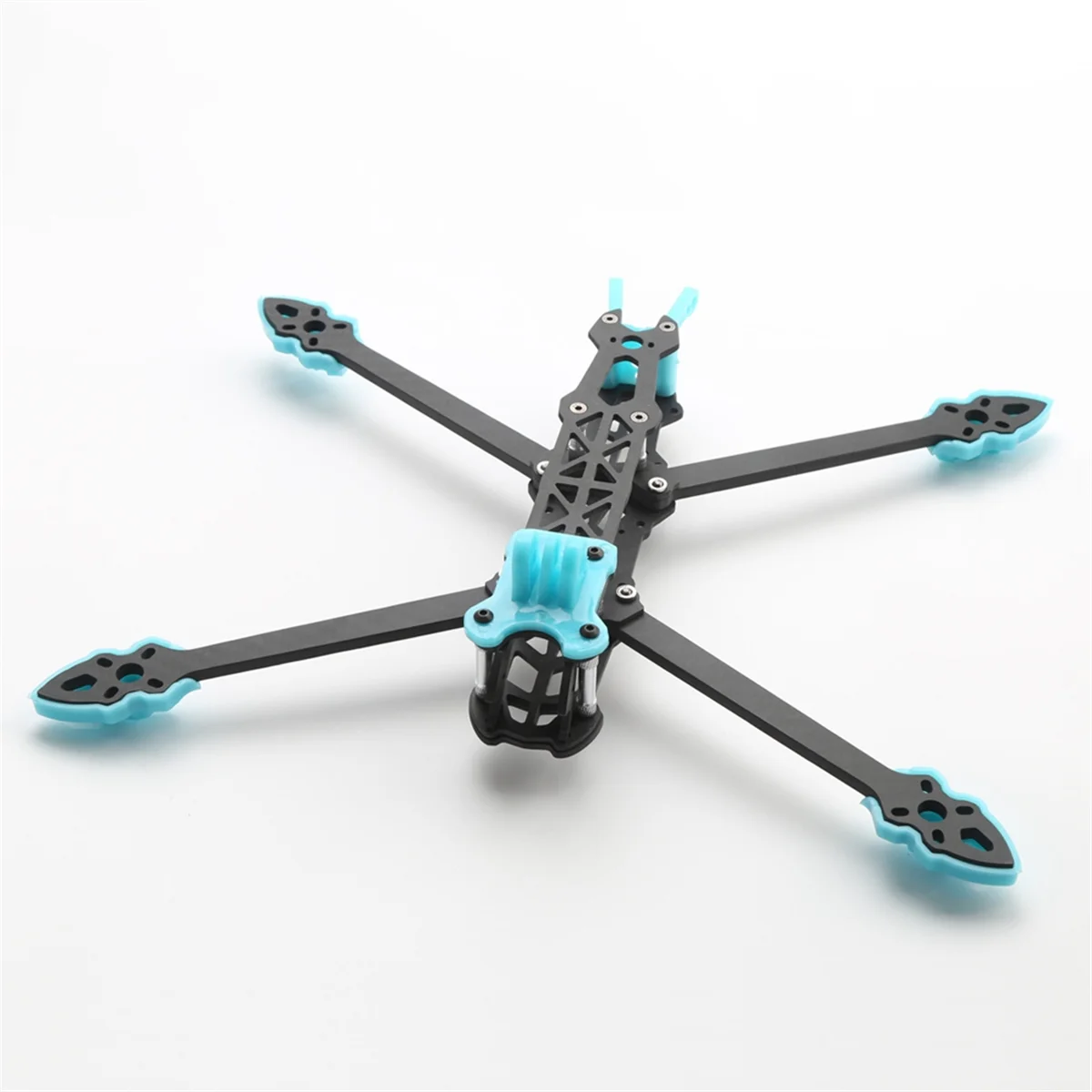 225MM Traversing Frame, Long-Distance Flight Frame, Remote Control Traversing Machine Accessories Blue with Printout