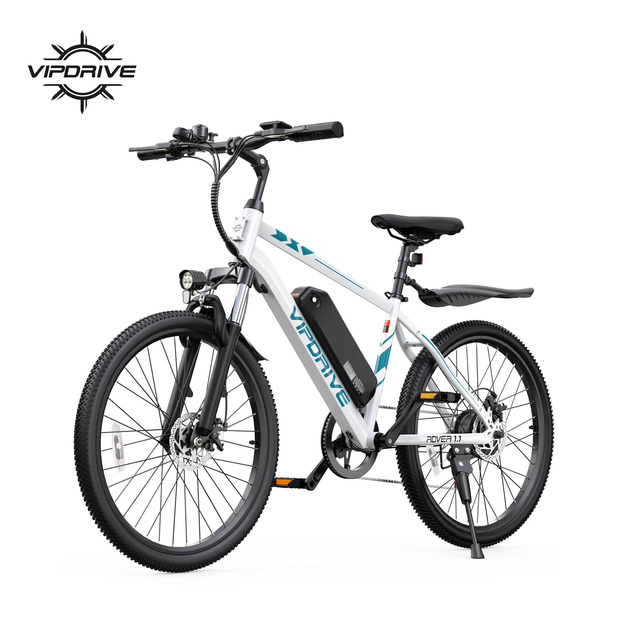 

VIPDRIVE Adult Electric Bicycle, 750W Peak Electric Road Bike 48V 7.8Ah Battery, 24-inch E-Bike, Max Speed 32km/h