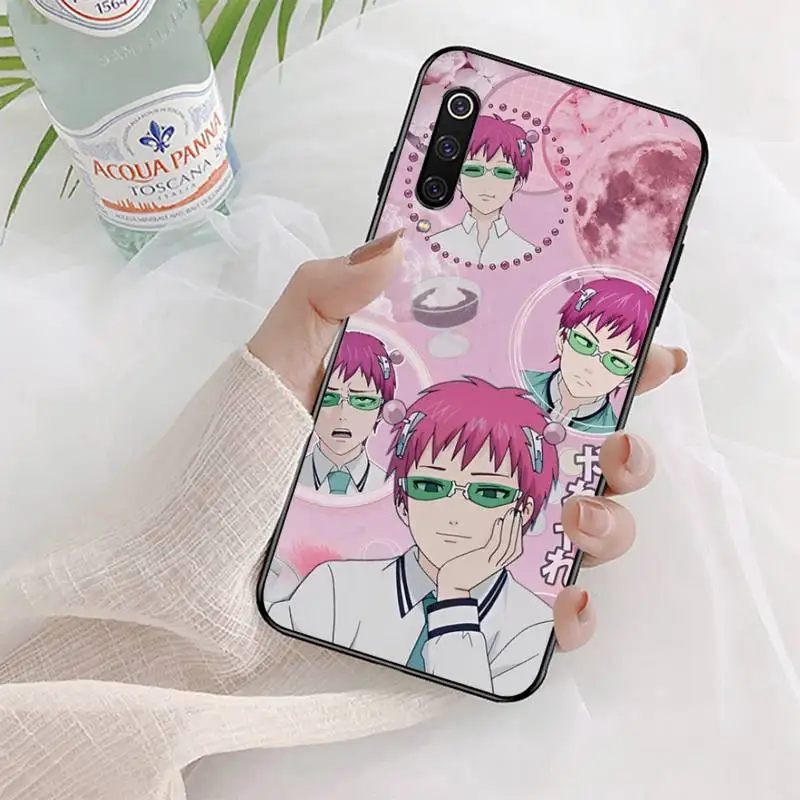 Anime The Disastrous Life of Saiki K Phone Case For Samsung S 20 21 22 23 plus Ultra for Redmi Note 8 9 10 11 for Huawei Y 5 6 9