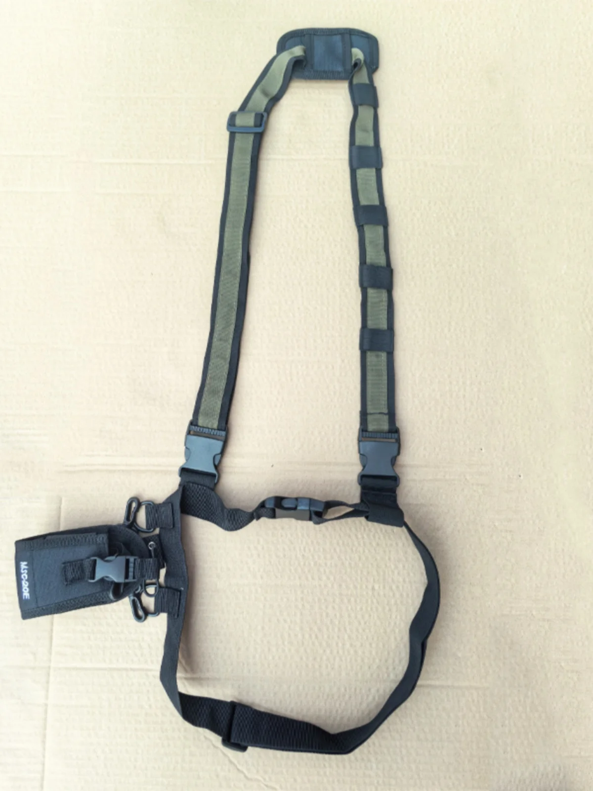 Correa táctica para walkie talkie con fijación al hombro rescate - imagen 2