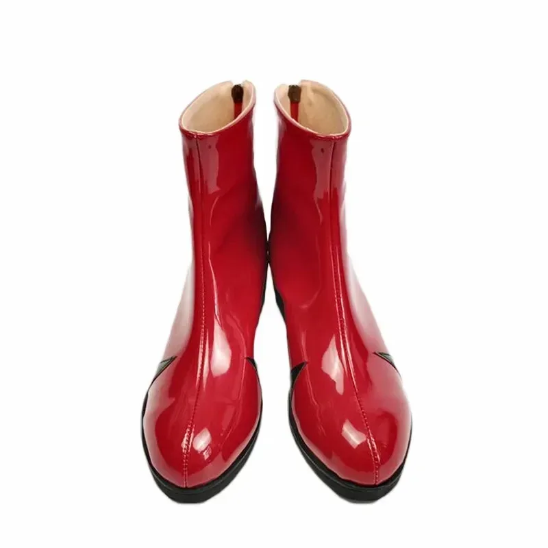 

VA 02 Asuka Langley Soryu Обувь для косплея Сапоги Аксессуары для костюмов на Хэллоуин на заказ Mader, 7;k'2.s;9,