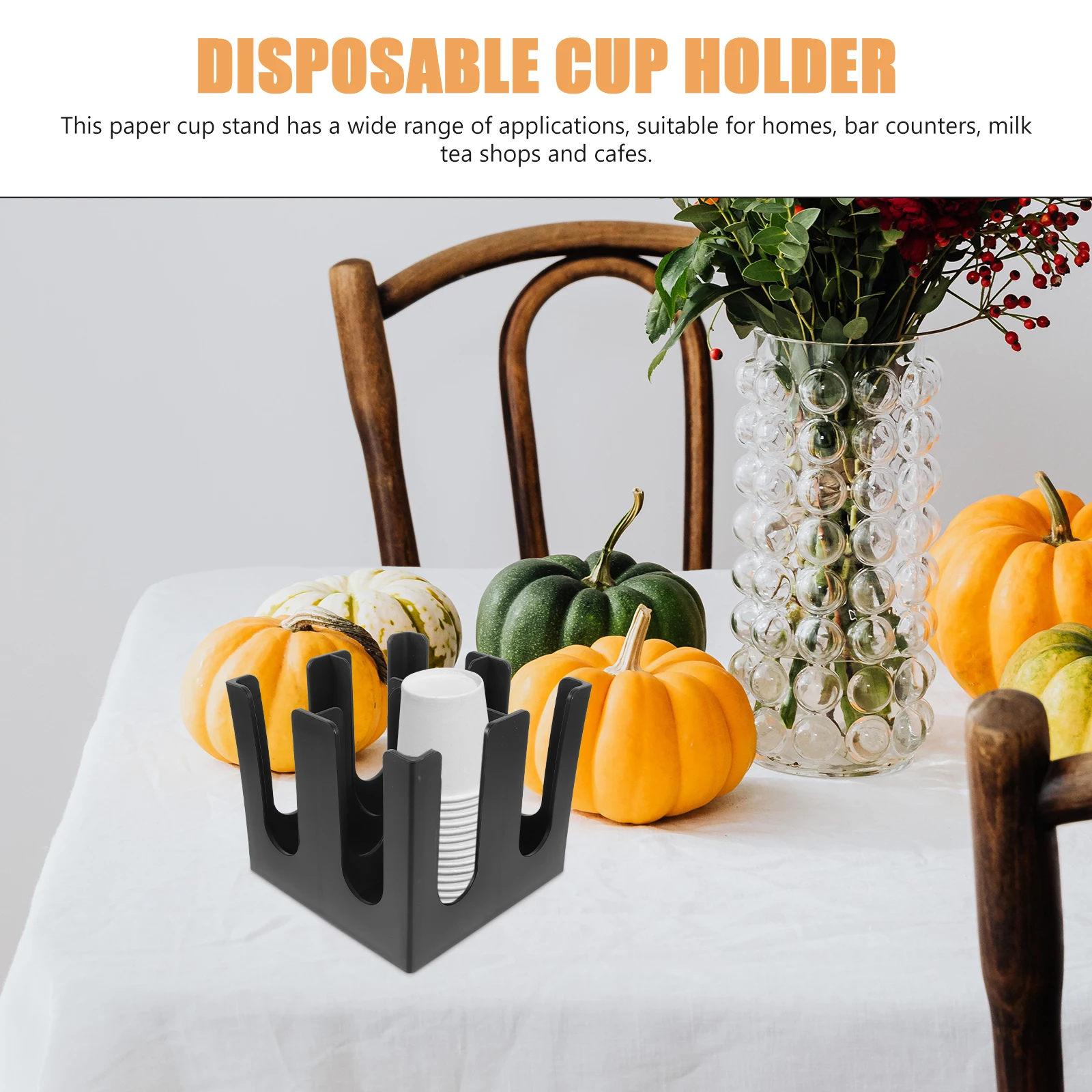Plastic Dispenser Dispenser For Barbecue Stackable Paper Cup Holder ganizer For Home Barbecue Cafe Disposable Cup Rack