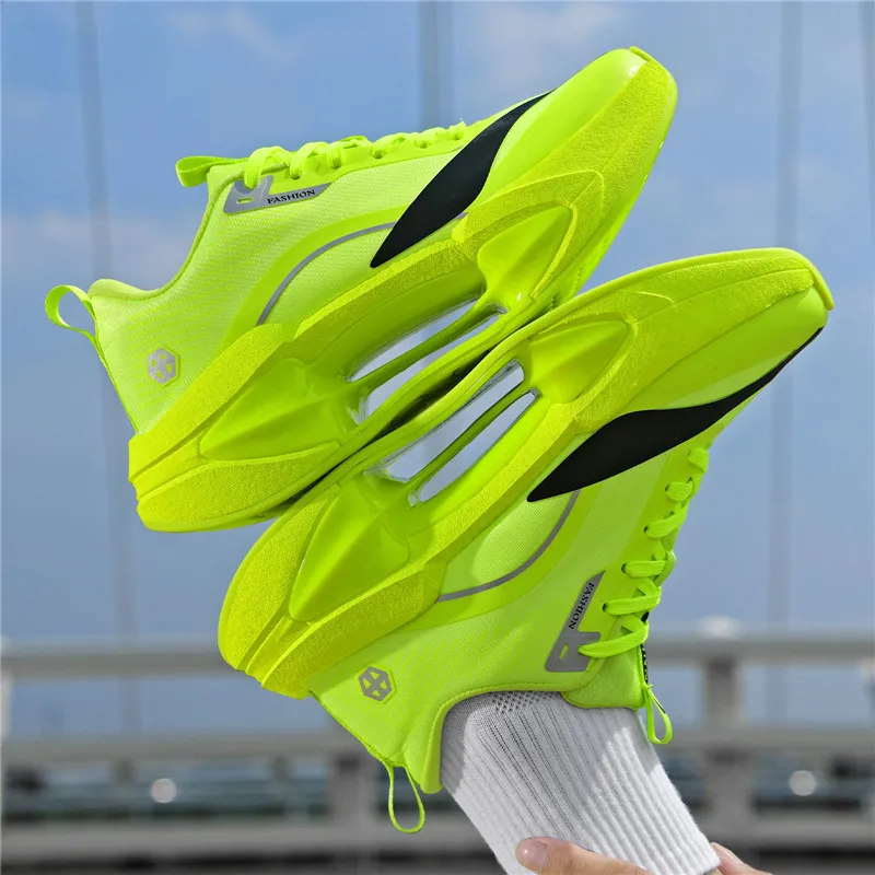 2027 Carbon Plate Running Shoes Men Lightweight Energy Return Athletic Sneakers Professional Racing Sport Trainers for Marathon view 6