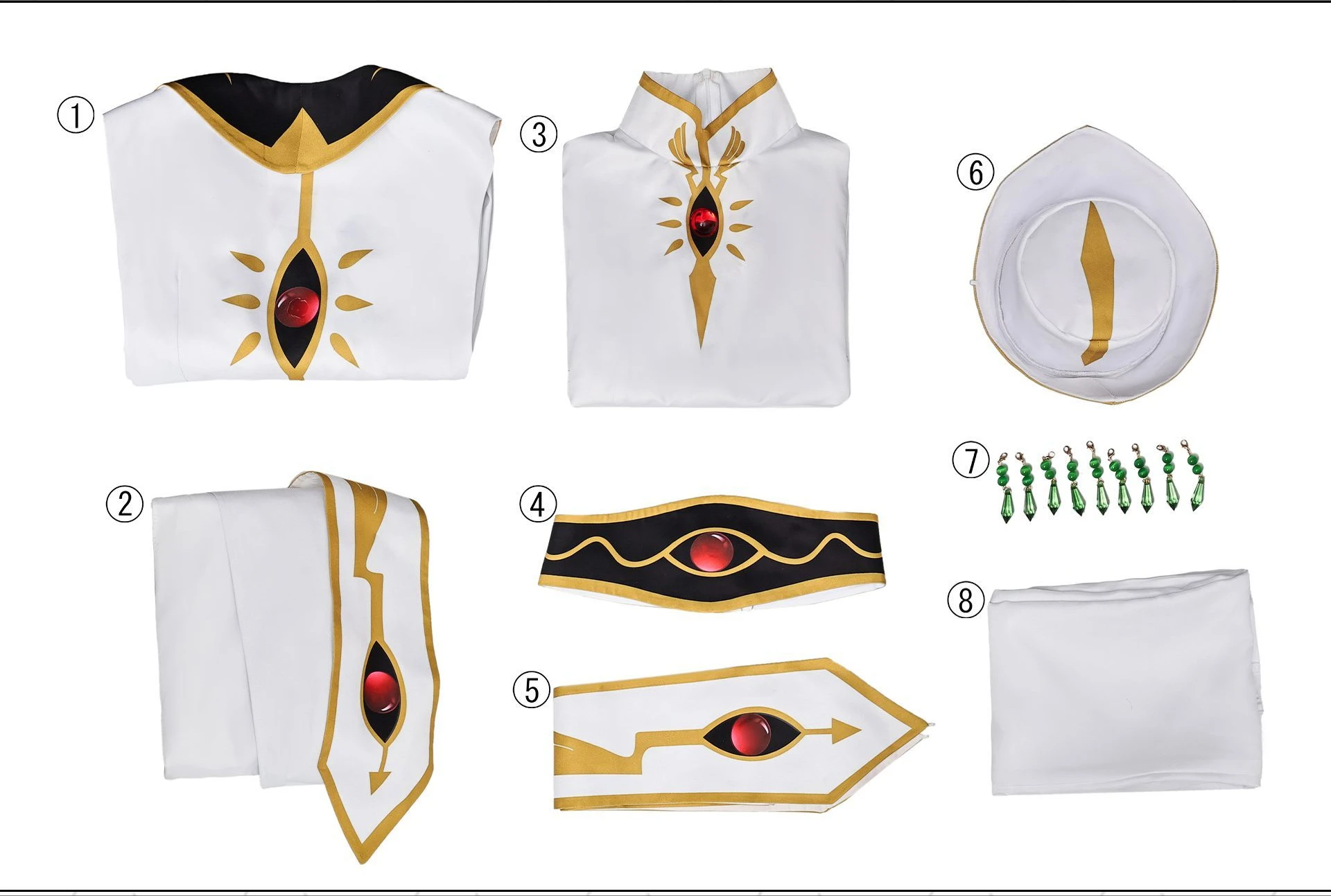 Lelouch Lamperouge Cosplay Costume CODE GEASS Lelouch of The Rebellion Cosplay Performance Costume Anime Animation Suit