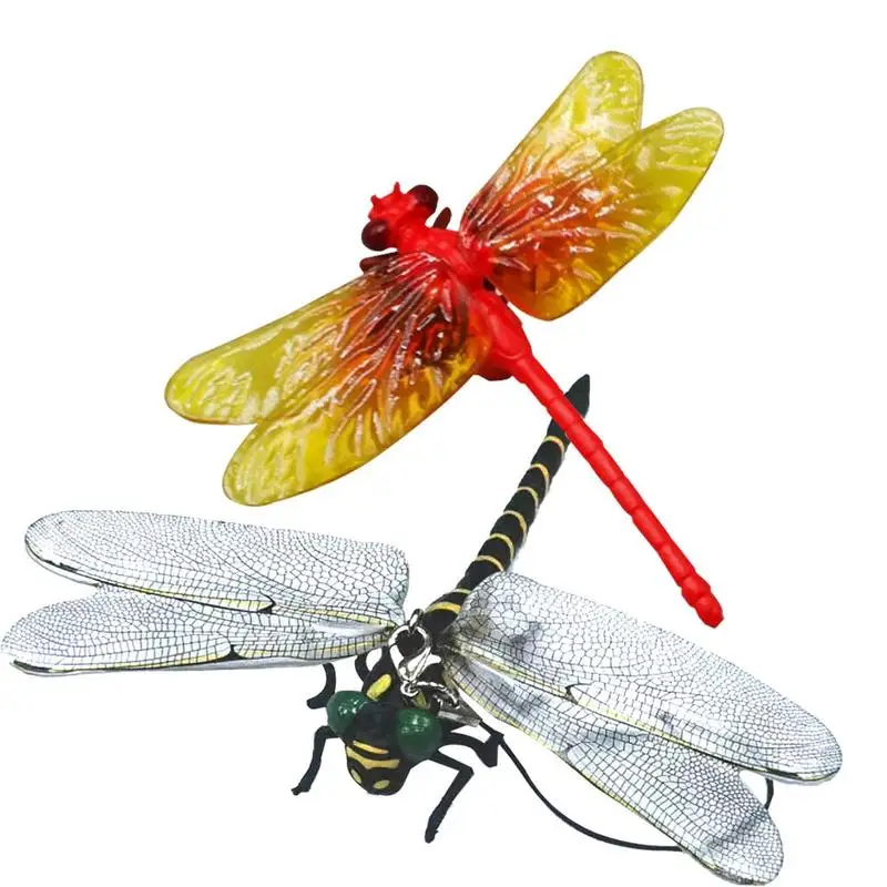 

Simulation Dragonfly Insect Model Mosquito Repellent Mini Dragonfly Figure Ornaments Outdoor Home Garden Farm Decoration