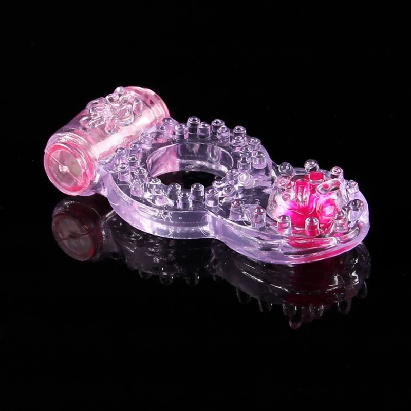 1PCS Penis Vibrating Ring Lasting Enlarge Cock Harness Prepuce Men Sex Toy Couples Sexual Brinquedos Erect Fetish