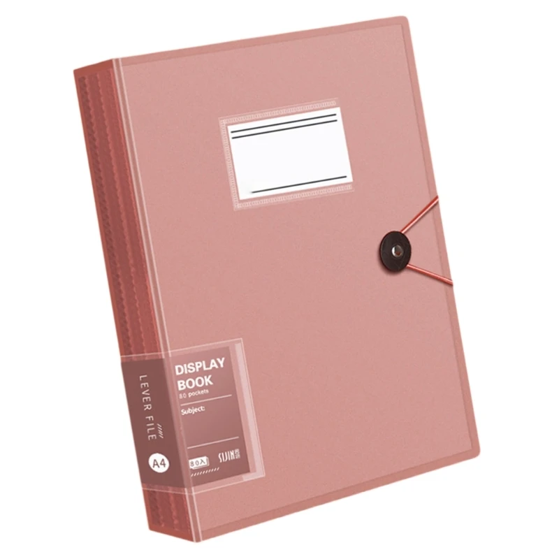 Document Folder with Protective Sleeve Display Book Presentation Display Folder