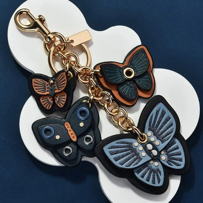 

Colorful Butterfly Series superimposed butterfly string fashion bag pendant tassel butterfly pendant, elegant and high-end