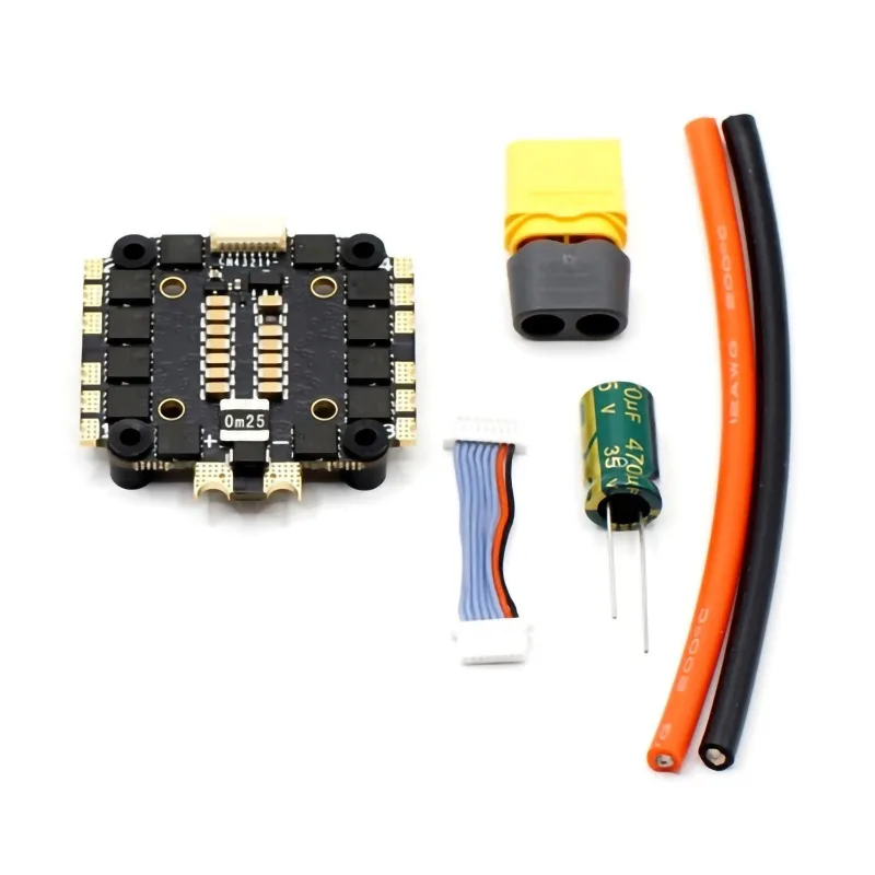 CORVON 8bit 30A 50A6 0A 4in1 ESC 32bit Regolatore elettronico di velocità senza spazzole Supporto DShot Oneshot PWM per aereo RC