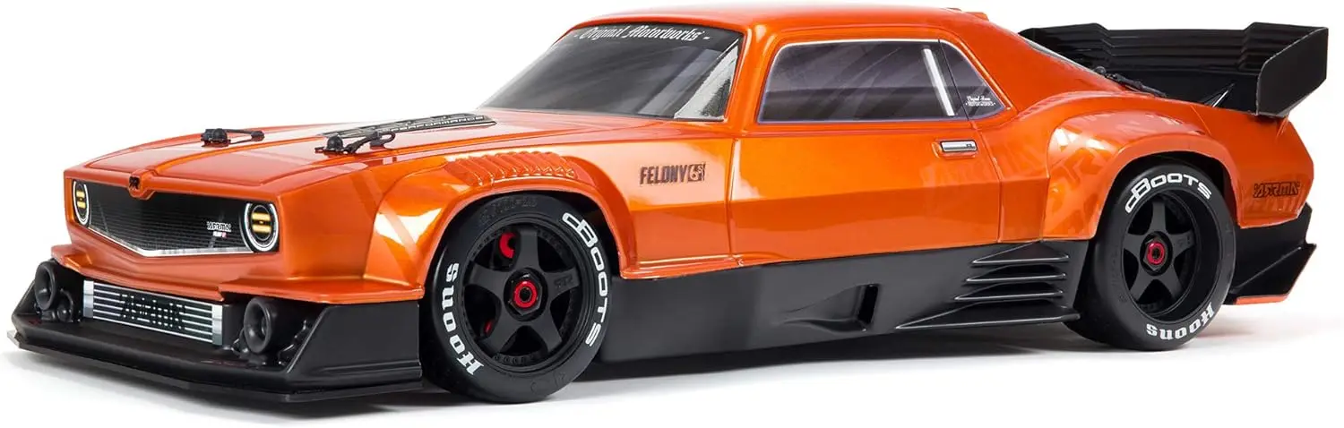1/7 Felony 6S BLX Street Bash All-Road Muscle Car RTR (Ready-to-Run Transmitter and Receiver Included, Batteries and Charger Req