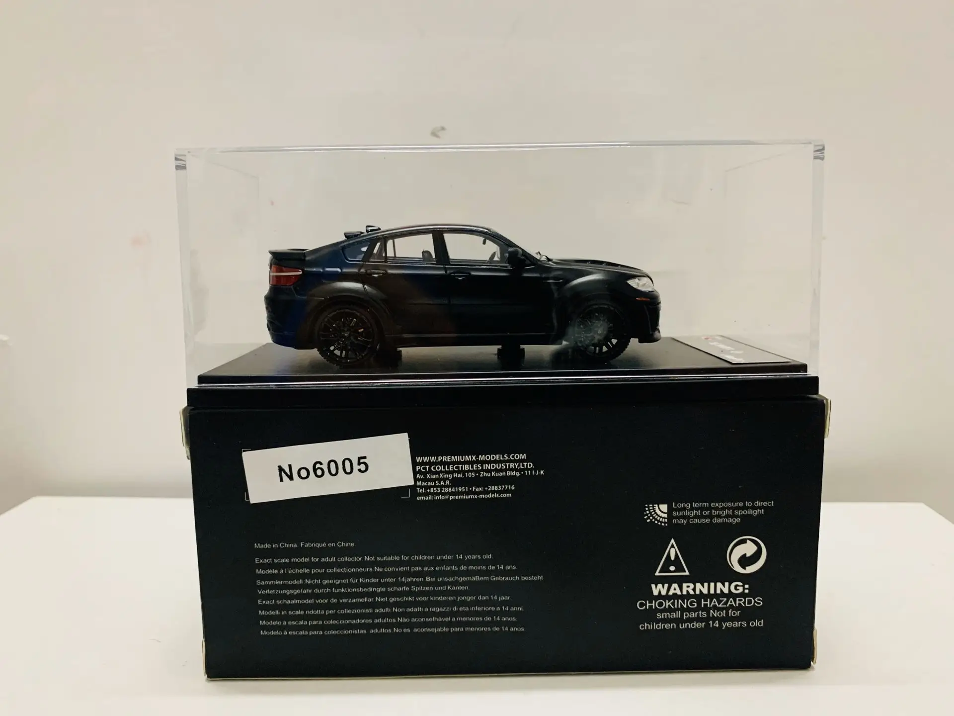 C Cool Models X6 SUV Matte Black 1/43 Scale Diecast Model Car New in Box