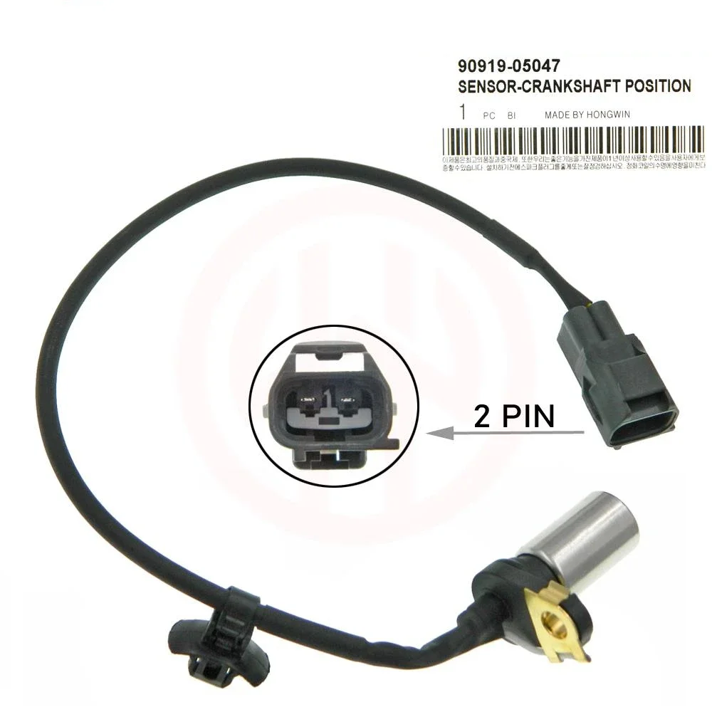 90919-05047 New Crankshaft Position Sensor Fits Lexus Scion Toyota Camry Corolla RAV4 Matrix 90080-19024,9091905047