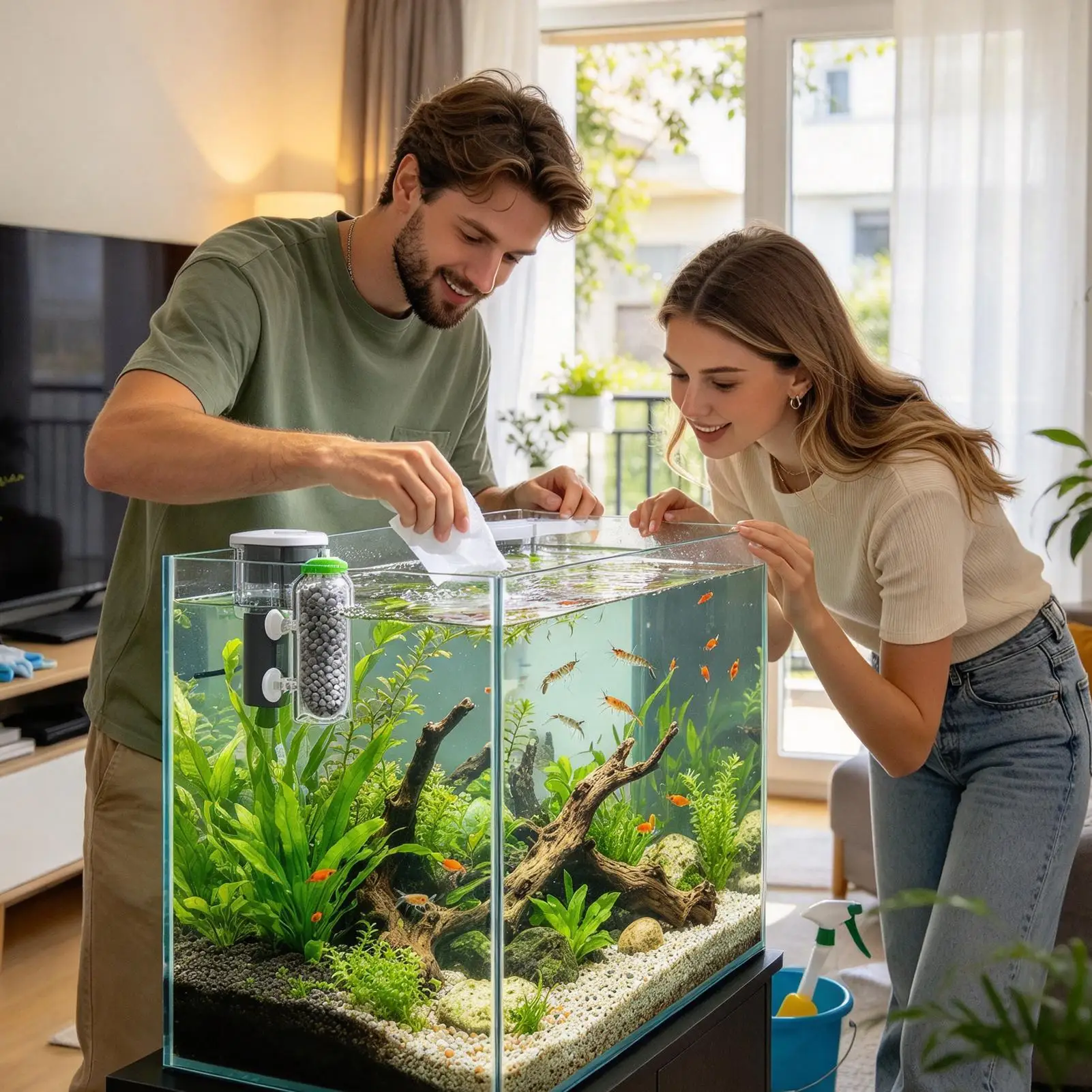 Aquarium Oxygen Diffuser Splash-Proof Aquarium Aeration System Fish Oxygen Bubbler Part For Plant Shop Aquaculture Industry