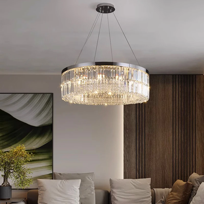 

Nordic Home Decor Dining Room Led Pendant Lamp for Lights Indoor Lighting Crystal Lamp Hanging Light Chandelier Lamps Art Living