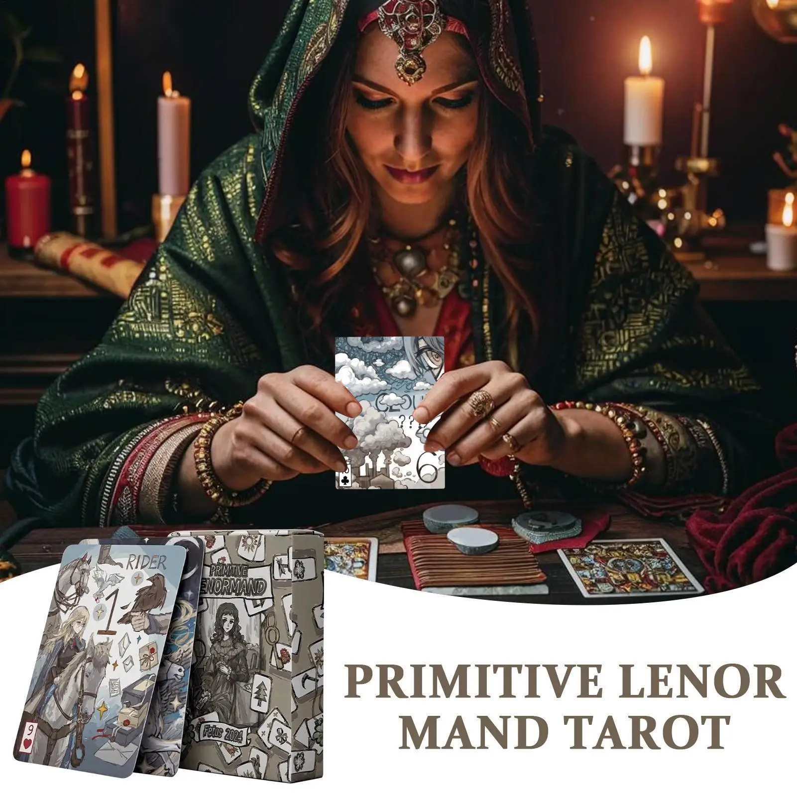 Tarot Cards For Beginners 42 Tabletop Oracle Cards Portable Entertainment Divination Deck Oracle Tool For Home Travel Men Adults