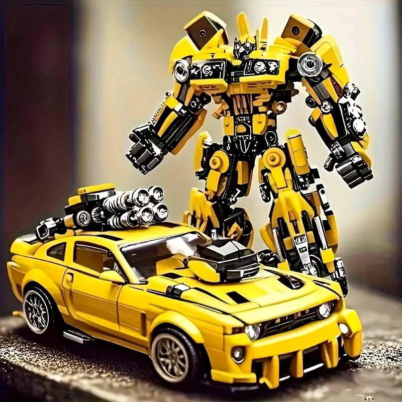 

1060 Abs Building Block Toys, Building Toy Set, 2-in-1 Model Building Kit, Adult Creative Building Blocks for Home Decoration, I