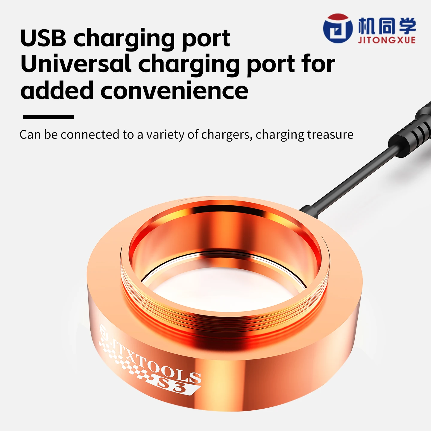 JTX S3 Microscope Ring Lamp  Level Brightness Adjustment Eye Protection Lamp For Most Stereo Microscopes Light Source