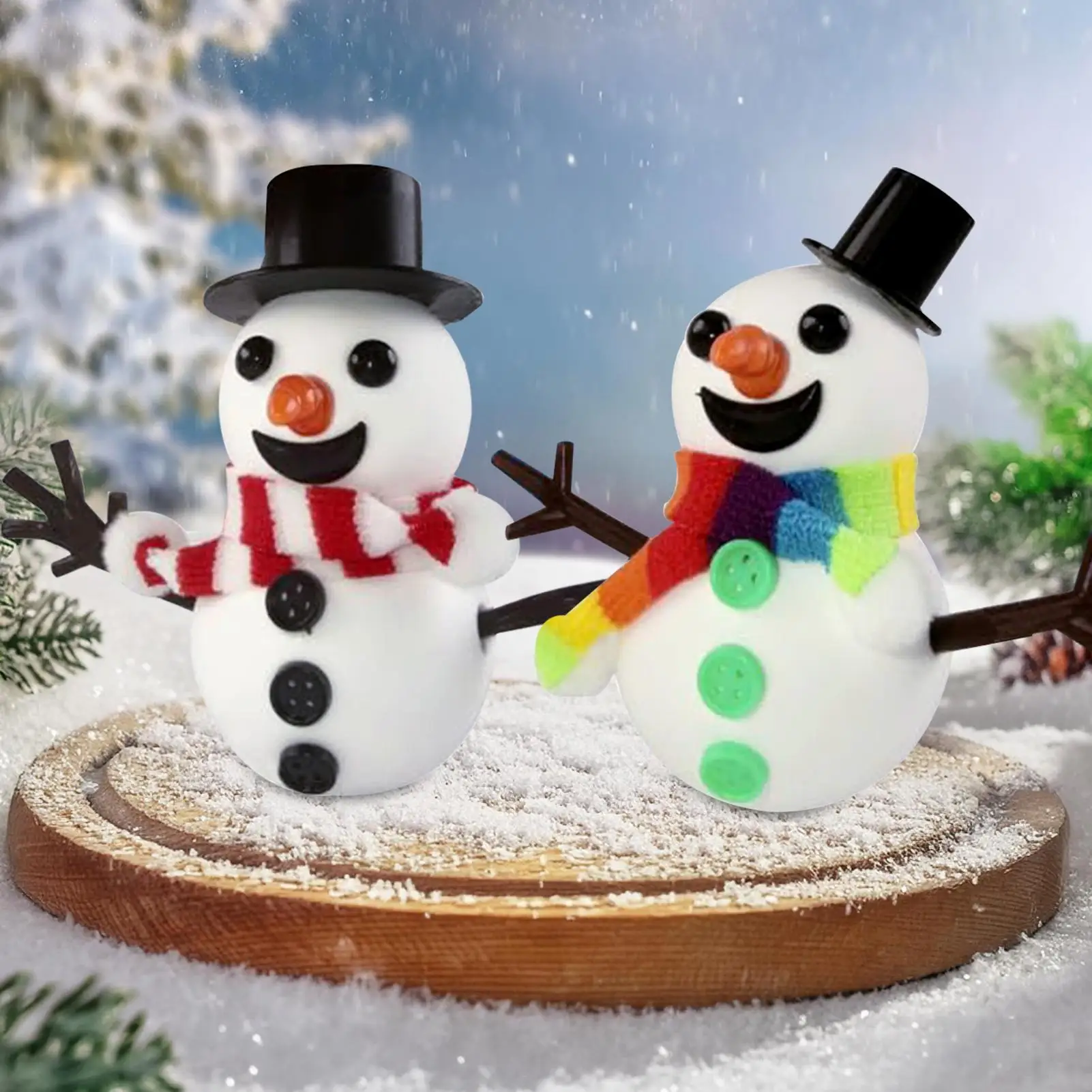 DIY Sneeuwpop Maken Kit Kerst Winter Activiteit Klei Modellering Set Kids Art Crafts Educatief Speelgoed voor Kinderen Klaslokaal Thuis