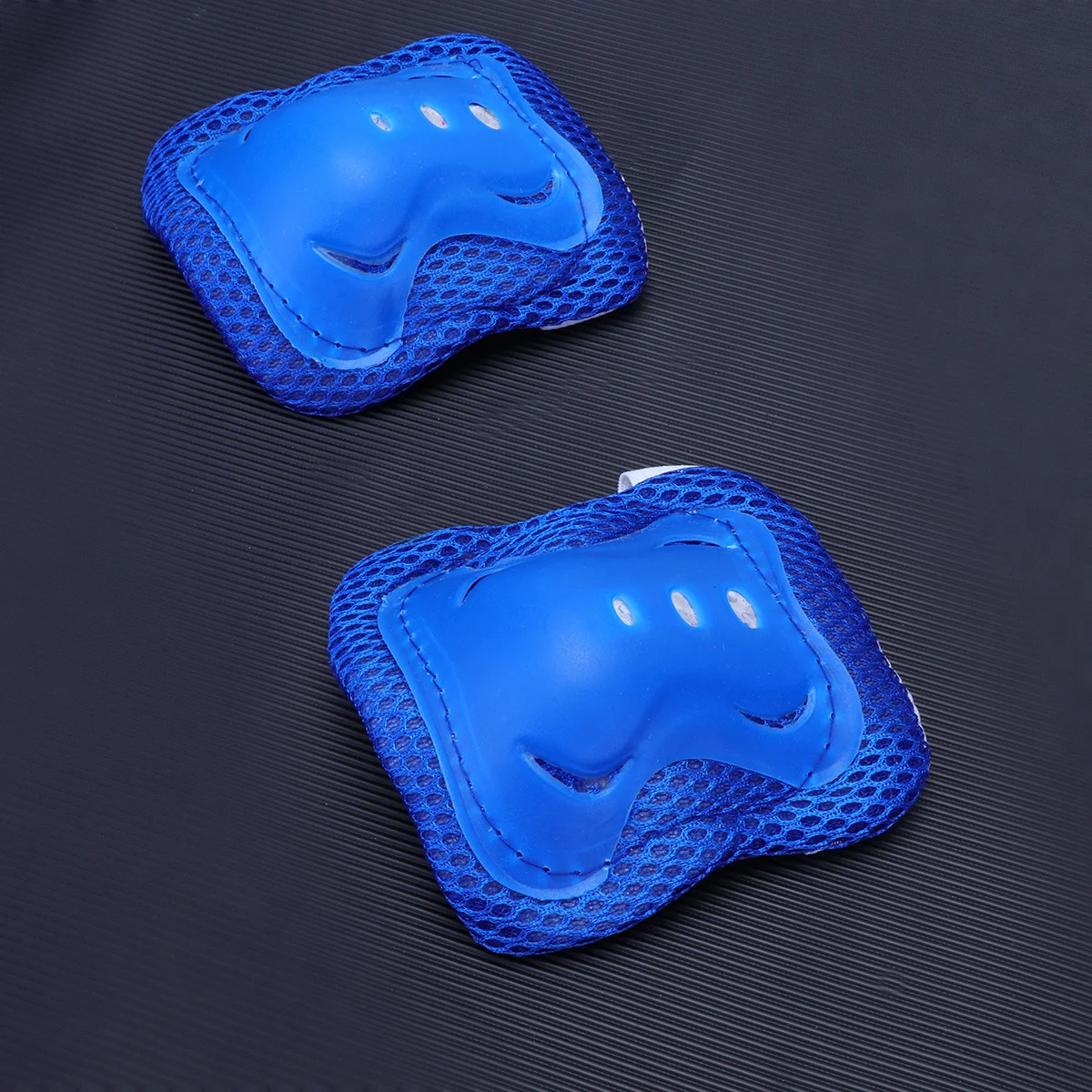 

Детский комплект защитного снаряжения для верховой езды, синий для скейтборда, велоспорта, катания на роликовых коньках, детские спортивные защитные накладки