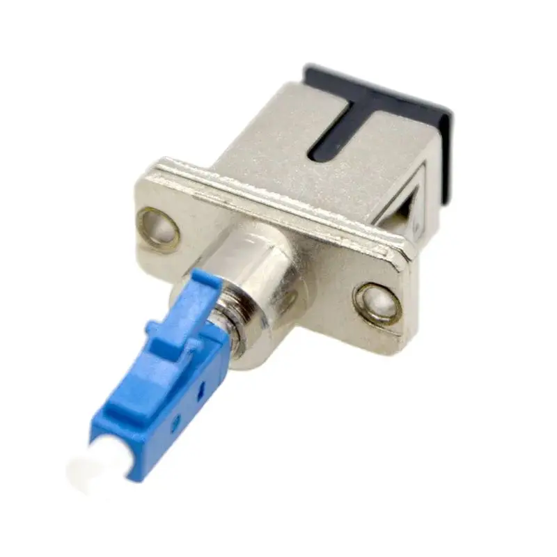 GONGFENG 1PCS Fiber Optic Adapter Connector SC Female-LC Male Fiber  LC-SC Flange Coupler Special Wholesale Free Shipping Russia