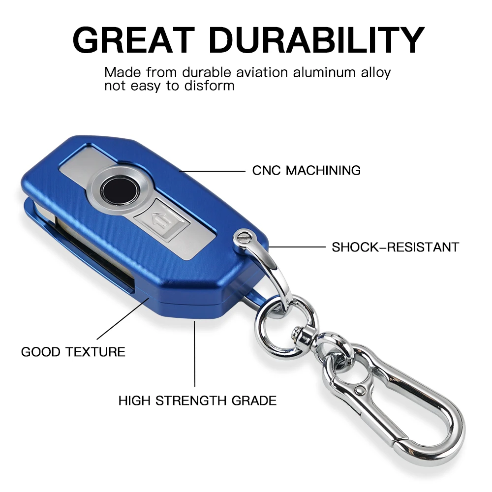 For BMW R1250GS Adventure R1250GSA Keycase Keyless Key Cover Keychain for BMW F750GS F850GS 2018-2022 F850GS Adv 2019-22
