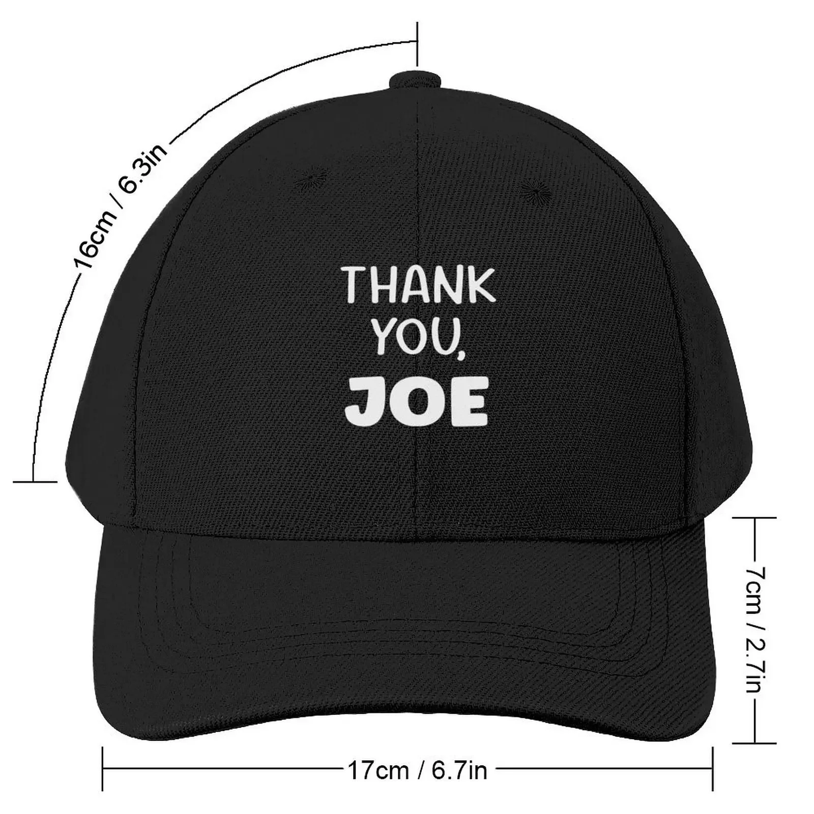 THANK YOU JOE - Joe BIDEN my President love Baseball Cap Funny hats Cosplay Anime Hat Dropshipping Men's Luxury Women's