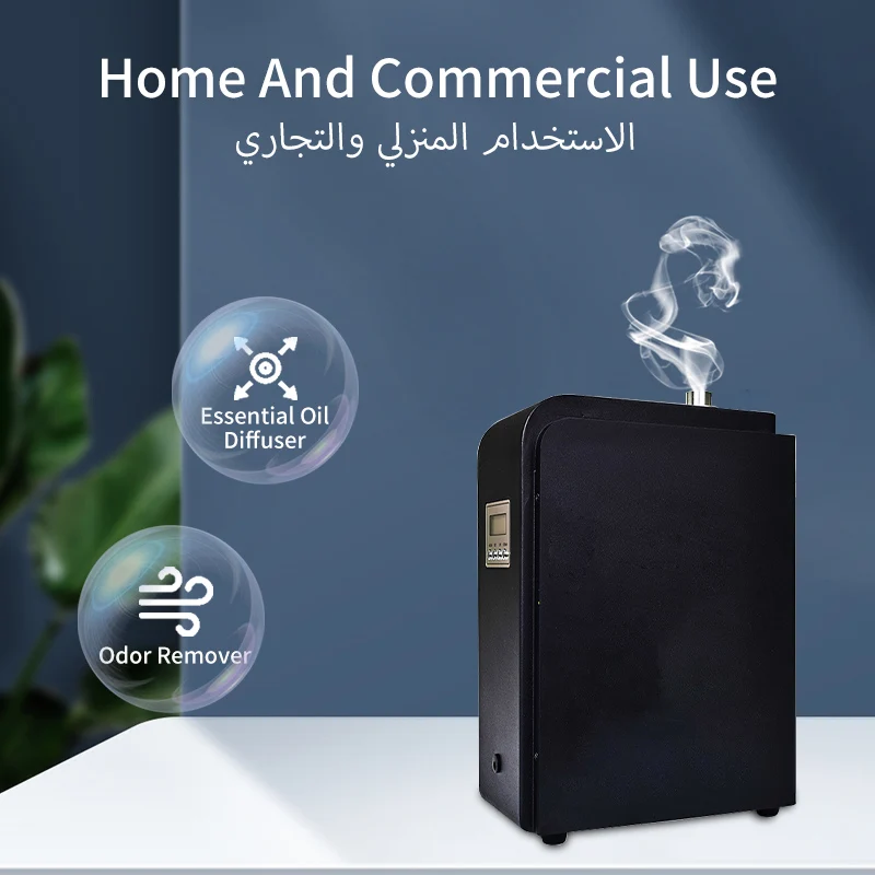 Namste 2000M ³ Etherische Olie Geurmachine Parfum Diffuser Geurspray Knop Intelligente Tijd Hvac Huishoudelijke Apparaten