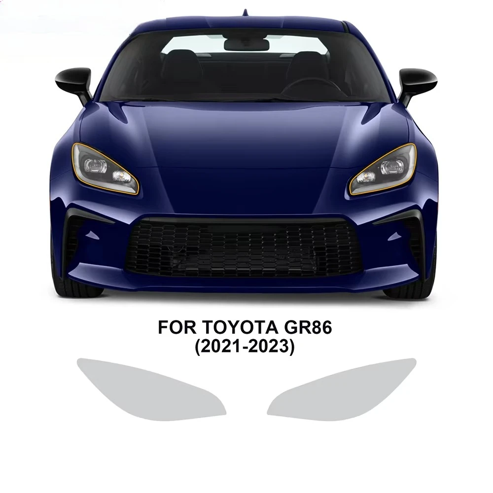 

For Toyota GR86 2021-2025 Headlight Rearview Anti-scratch TPU Paint Protection Film Pre-cut PPF Clear Bra Resistant Invisible