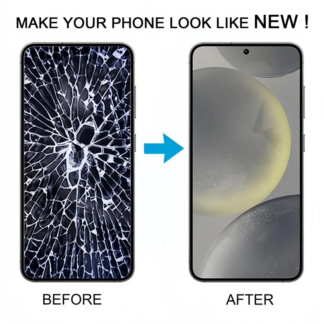 New OLCD Screen with Frame suitable For Samsung Galaxy S24 5G SM-S921B/S921U Display Accessories Mobile Phone Accessories