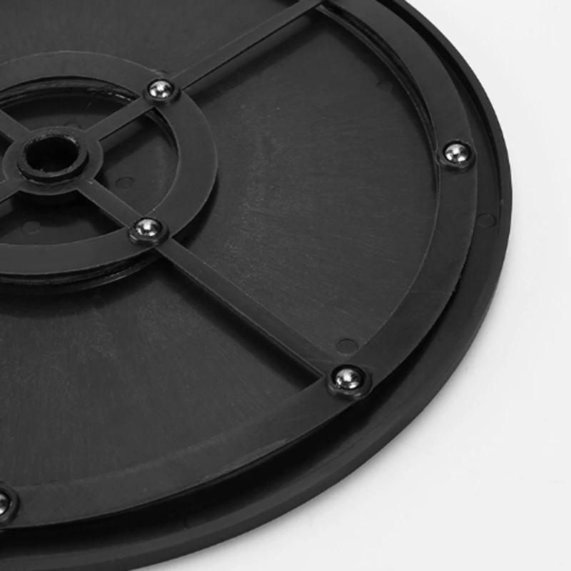DT19 2pcs 12Inch Bonsai Turntable Rotating Plate Wheel Revolving Display Stand for Sculpture Pottery Clay Cake Decorating