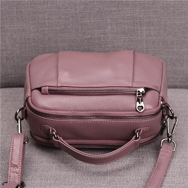 Women Bag Large Capacity New Portable Shoulder Crossbody Small Square Fashion Trendy Big Bag PU Leather Multi-Layer