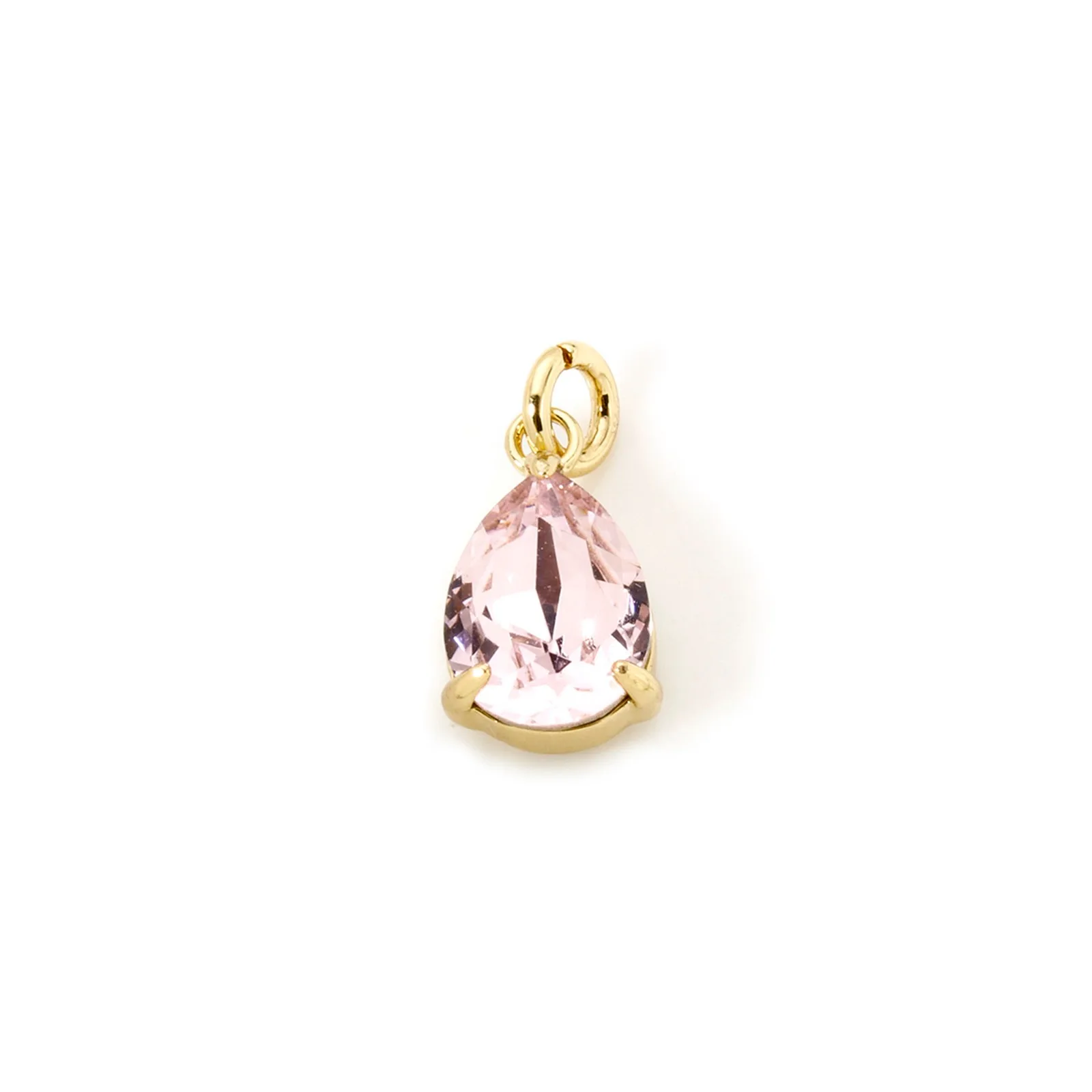 2 stücke Messing Charms Gold Farbe Geometrische Quadrat Herz Rechteck Mit Glas Cabochons Anhänger DIY Frauen Halskette Ohrringe Schmuck – Detail 6