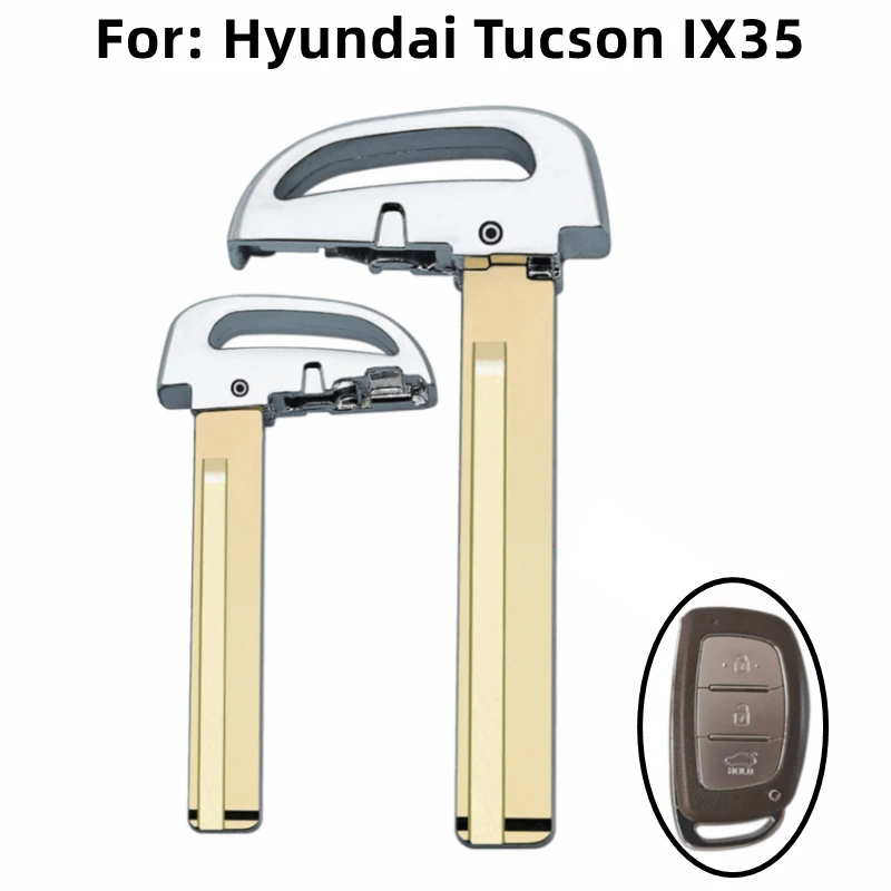 

OEM 10Pcs Blank Uncut Replace Emergency Smart Remote Key Blade For Hyundai Elantra Creta IX25 Tucson Sonata