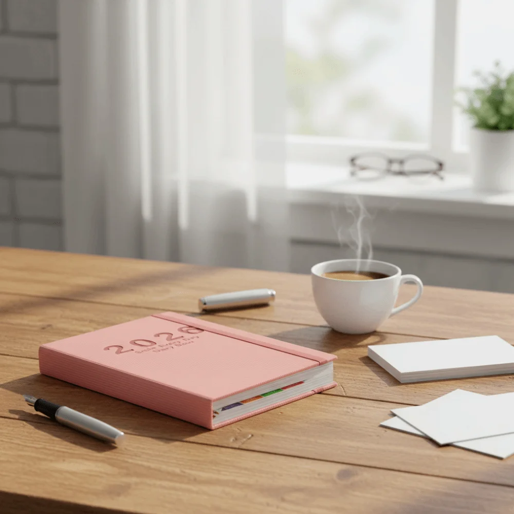 

Новая книга формата А5 2026, руководство по эффективности эластичного склеивания, ежедневник, ручка-петля, книга для планирования времени, книга для студентов