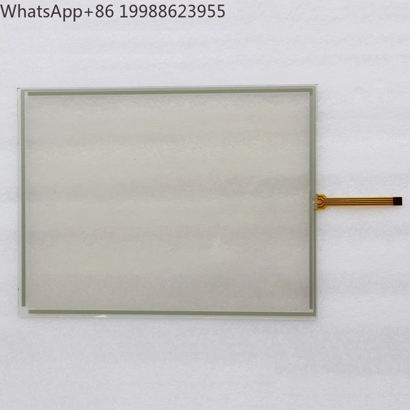 Digitizer Glass Panel with Front Overlay Protective Film XBTGT7340 For Schneider 15inch Touch Screen