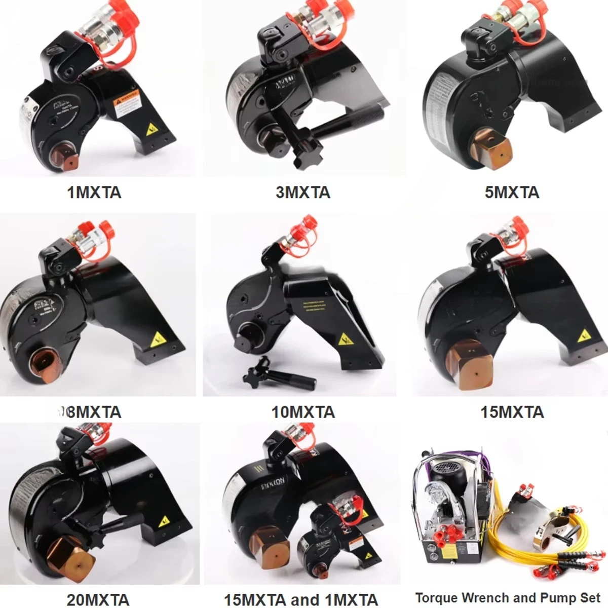 

Industrial Grade Lightweight Adjustable 1 Inch Square Drive Hydraulic Torque Wrench 10000psi for Automotive Use