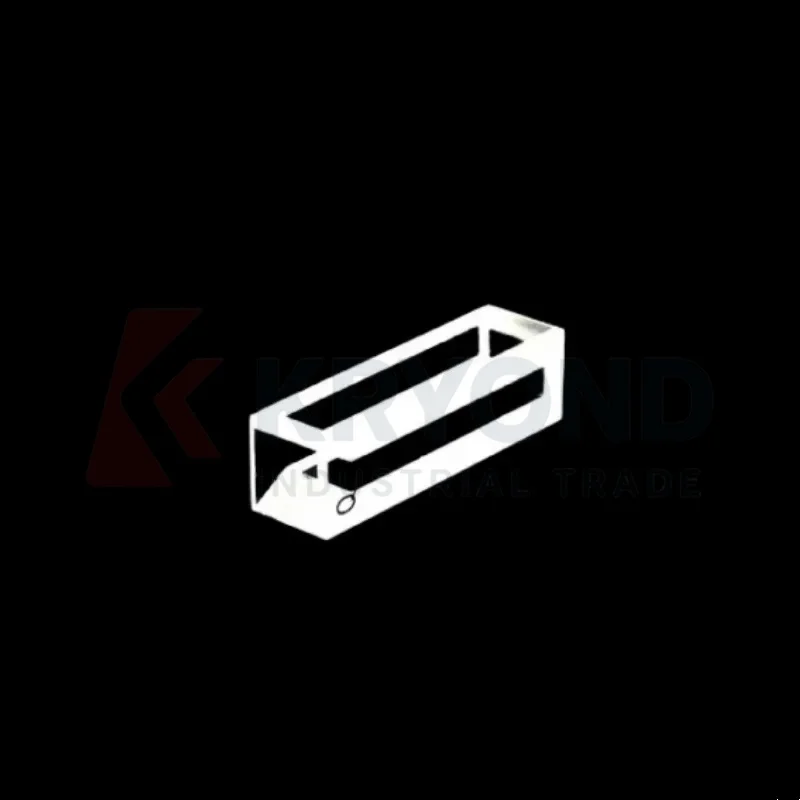 Fluorescence Micro Quartz Cuvette 1.4ml 4mm Slit UV-VIS Spectrophotometer Cell Four Sides Clear 1400ul 1PK