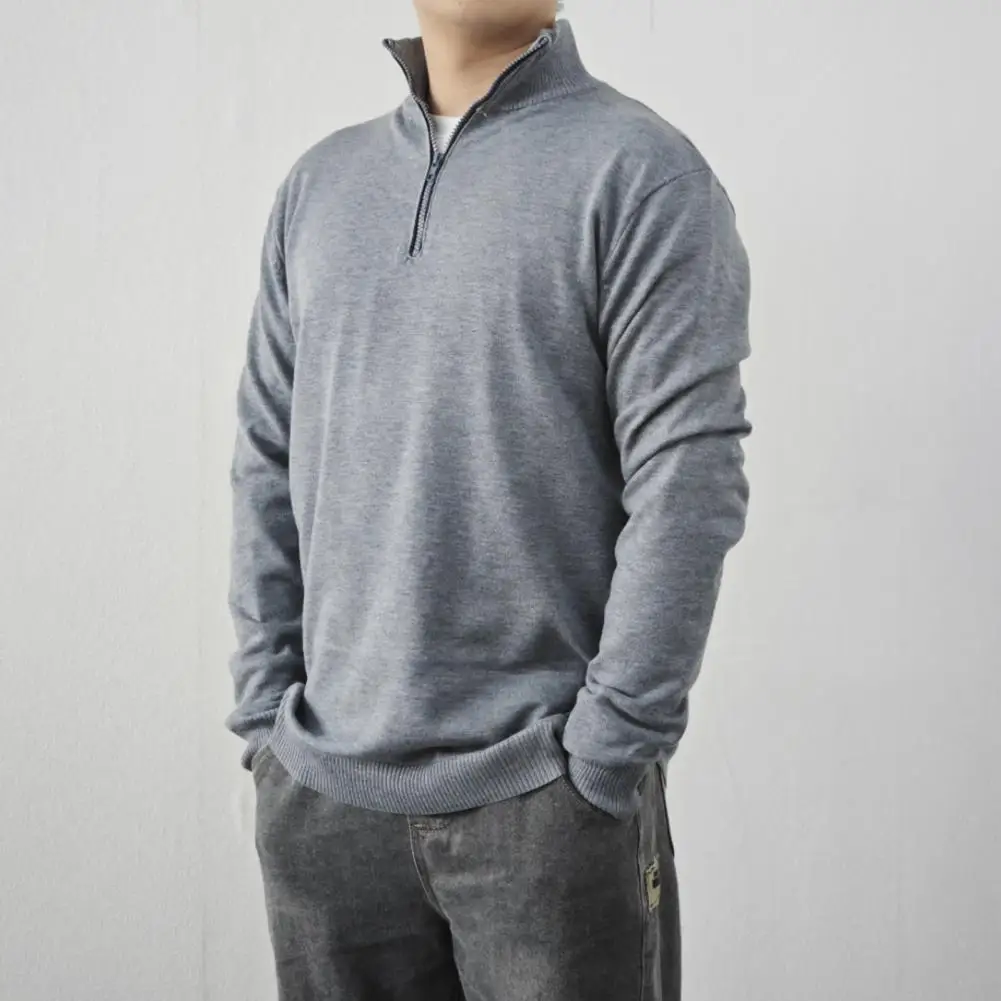 2025年新作 ハーフジップデザイン メンズ スウェットシャツ 秋 ヴィンテージ スタンドカラー プルオーバー パーカー 韓国ファッション カジュアル