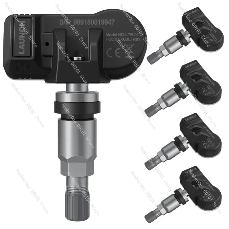 Dual Frequency 315MHz & 433MHz Launch TPMS Sensor Tire Pressure Monitoring System for Universal Vehicles