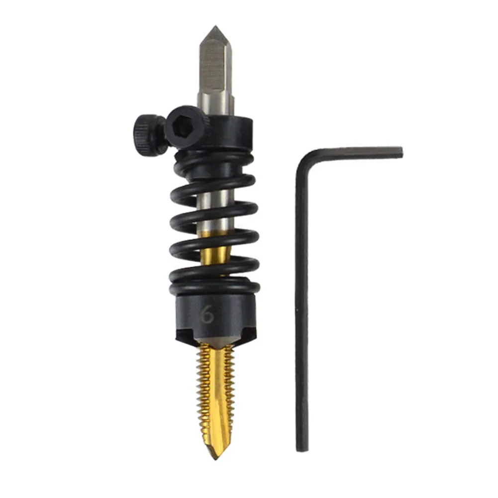 Spiral tip wire chamfering knifeM35 High Speed Steel Tapping Chamfer Straight Flute Screw Tap Chamfering Machine For Lathe
