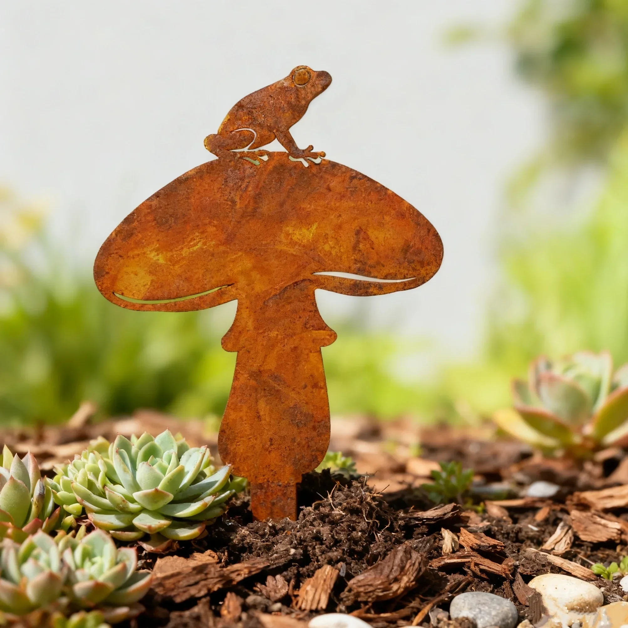 【2D Flat】2D Outdoor Garden Decor - Versatile Yard Sign, Ground Insert & Plant Stake for Seasonal Themes & Holiday Celebrations