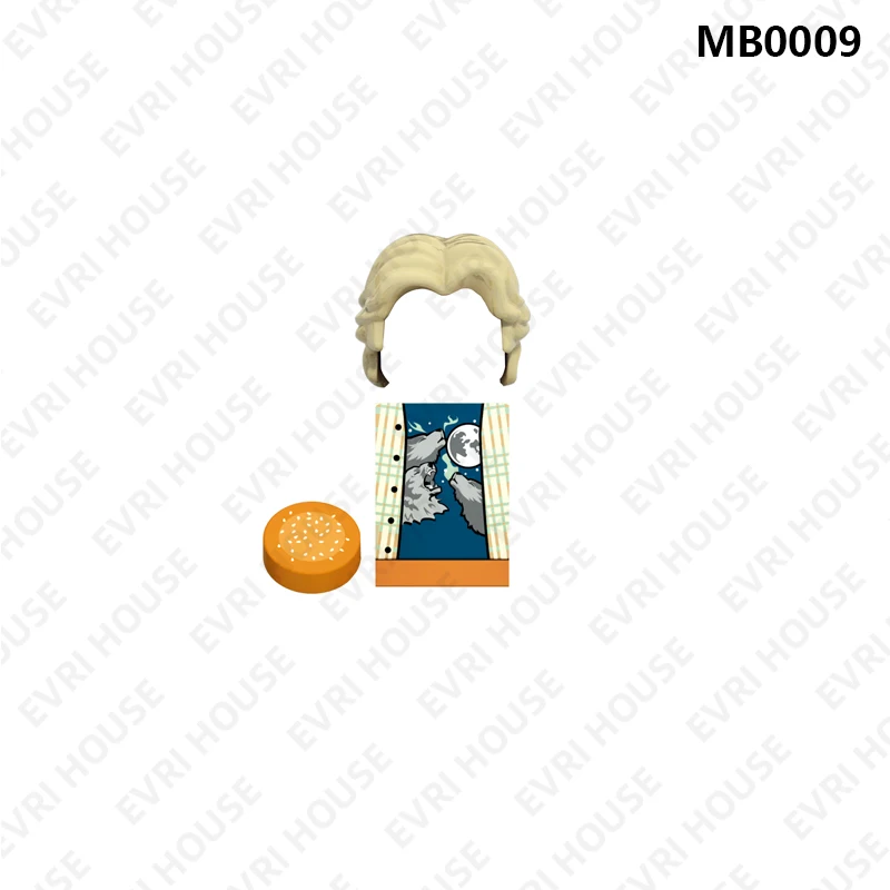 Films Mini Bouwsteen Poppen Actiefiguren Bricks Montage Montage Speelgoed voor Kinderen MB0006-0012