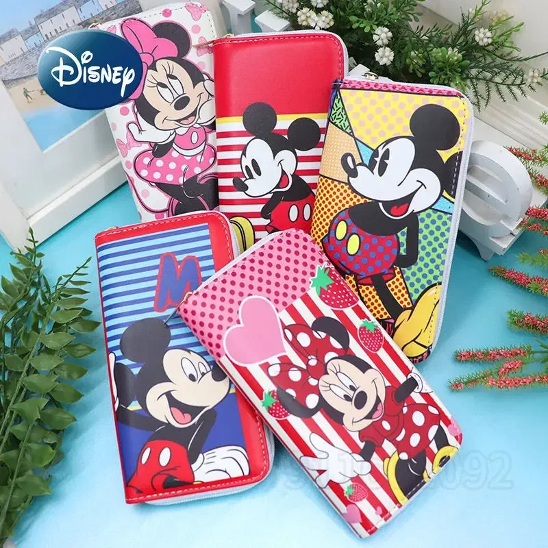 

Disney Mickey New Children's Wallet Cartoon Children's Coin Purse Large Capacity Children's Coin Purse Multiple Card Slots