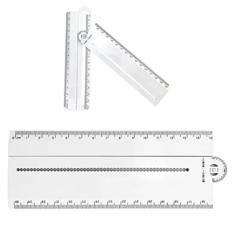 Multifunctional Sliding Angle Ruler Protractor Measuring Tool Multi-angle Adjustable Measurement Tool For Woodworking