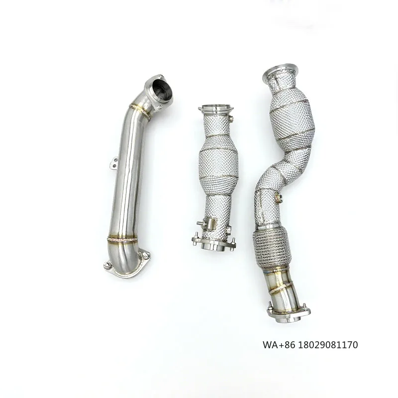 

OEM Free Flow Downpipe for M2 G87 3.0T 2023+ Stainless Steel Catalytic Converter Exhaust Pipe High-performance