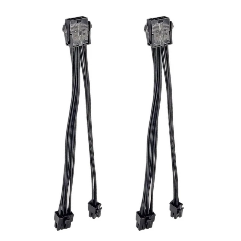 

Y1UB 2PCS Motherboards CPU 8Pin 8P to 8P+4P Male to Female Power Extension Cable 20CM