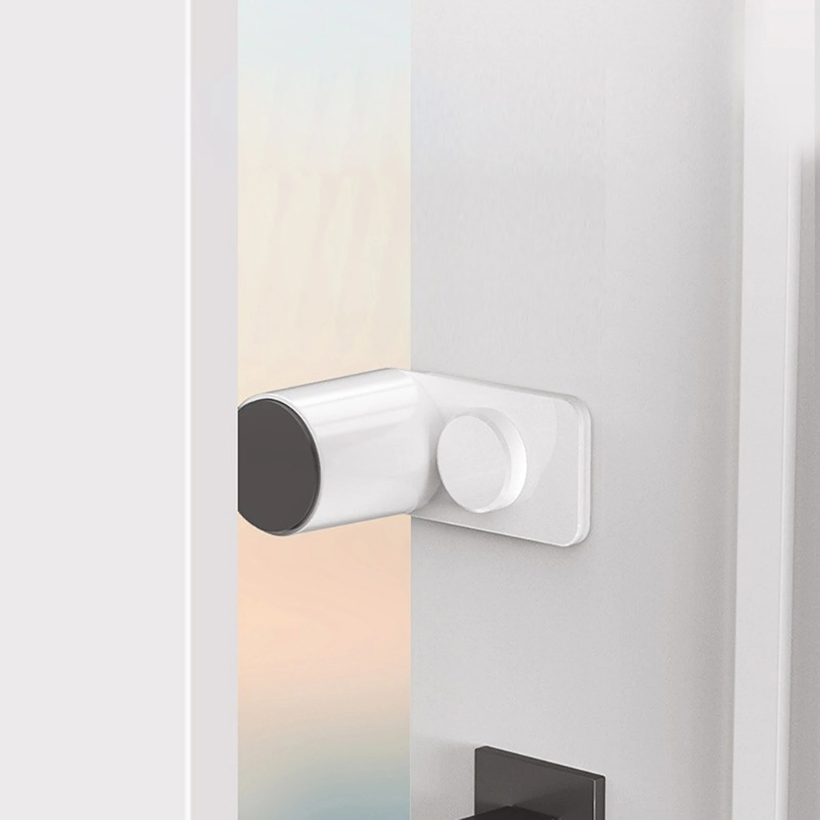 

2Pcs Abs Rubber Safety Door Stopper Finger Protector Revolving Door Holder Baby Protection Door Accessory